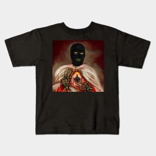 MASKED JESUS Kids T-Shirt